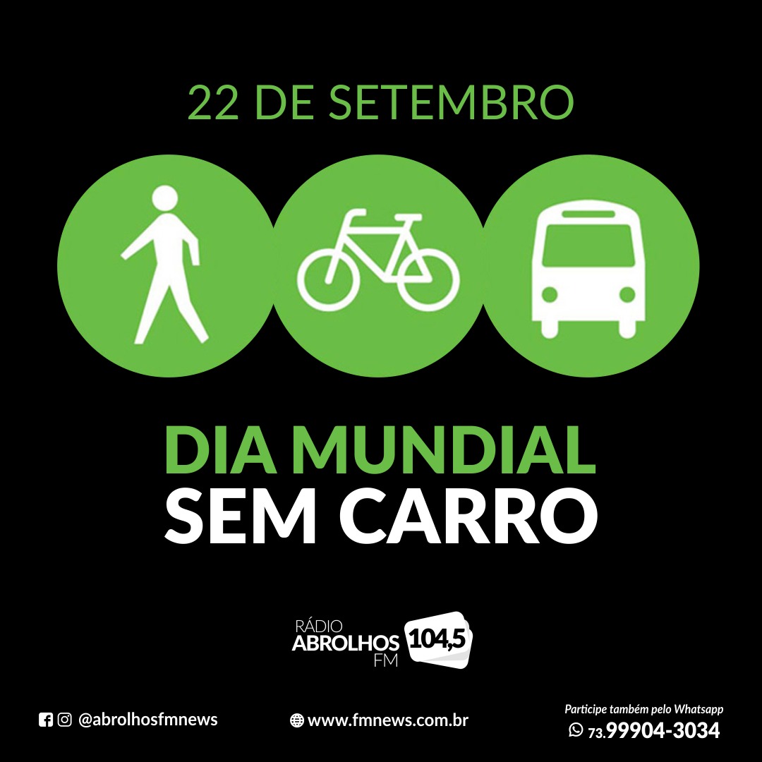 Dia Mundial Sem Carro - 22 de setembro - InfoEscola